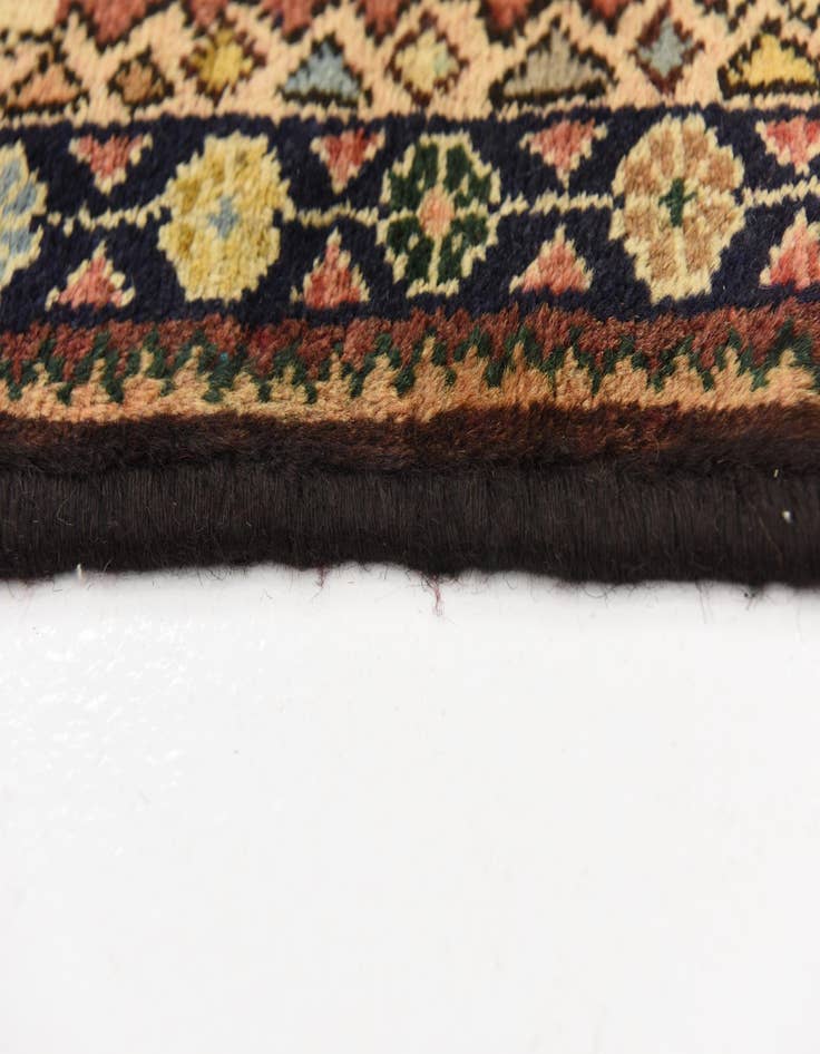 Detail image of 4' 10 x 9' 9  Hand Knotted Bakhtiar Persian Wool Runner Rug
