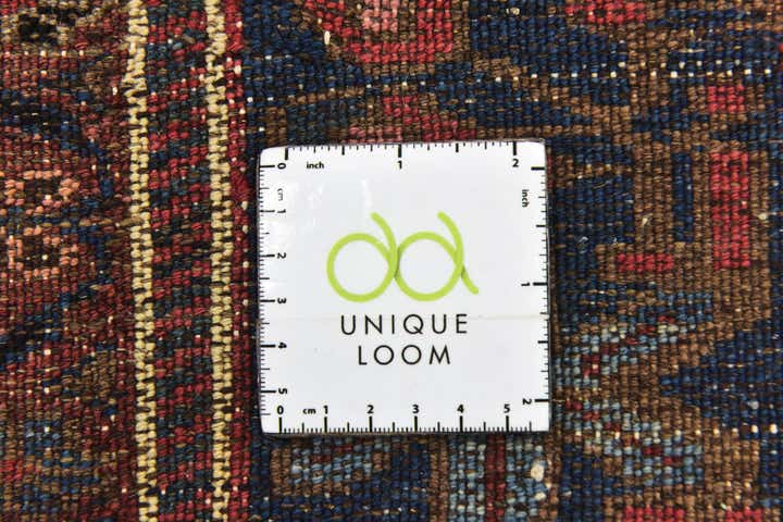 5' x 9' 4 Hand Knotted Bakhtiar Persian Wool Runner Rug