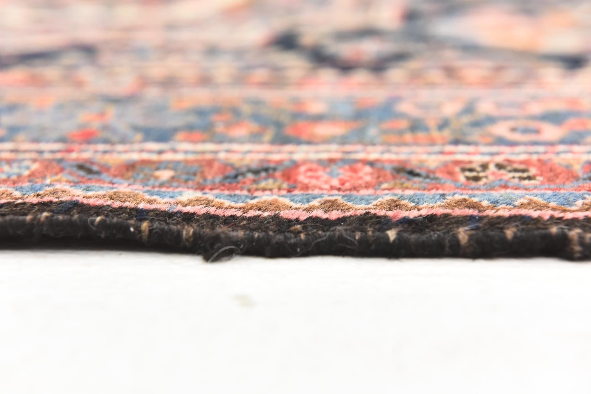 5' x 9' 4 Hand Knotted Bakhtiar Persian Wool Runner Rug