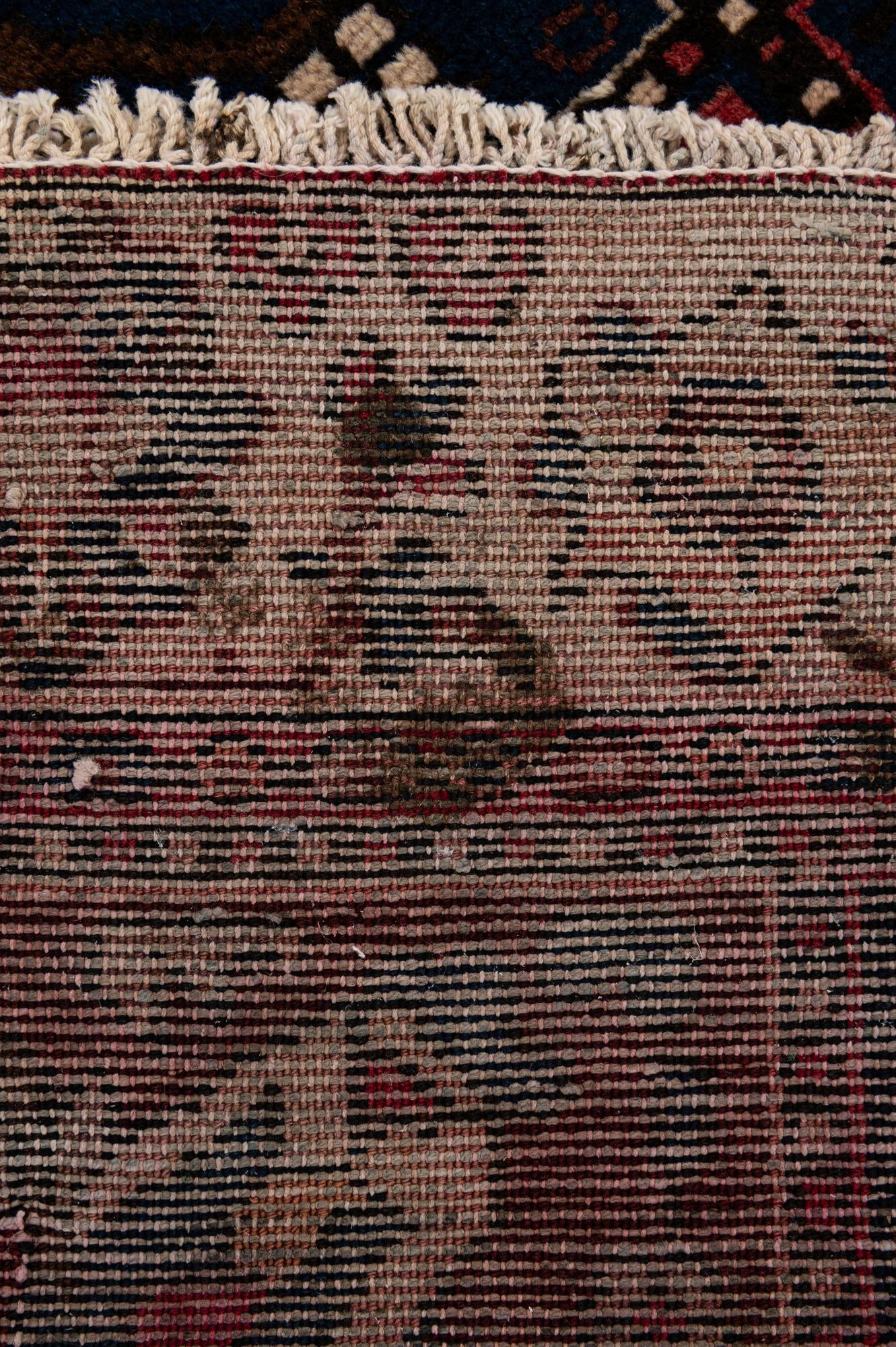 5' 1 x 9' 7 Hand Knotted Bakhtiar Persian Wool Runner Rug