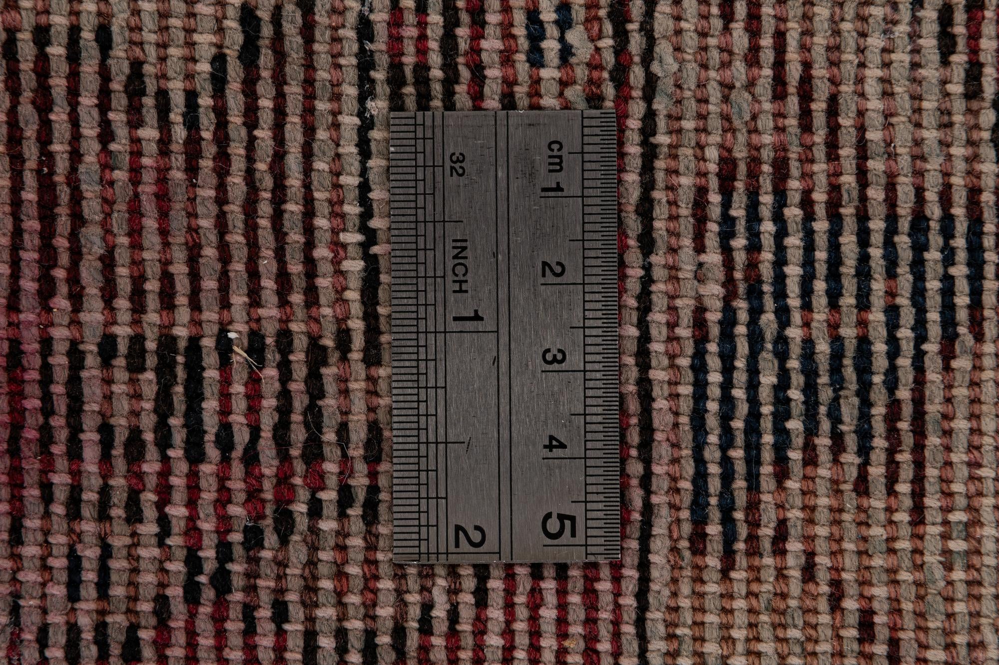 5' 1 x 9' 7 Hand Knotted Bakhtiar Persian Wool Runner Rug