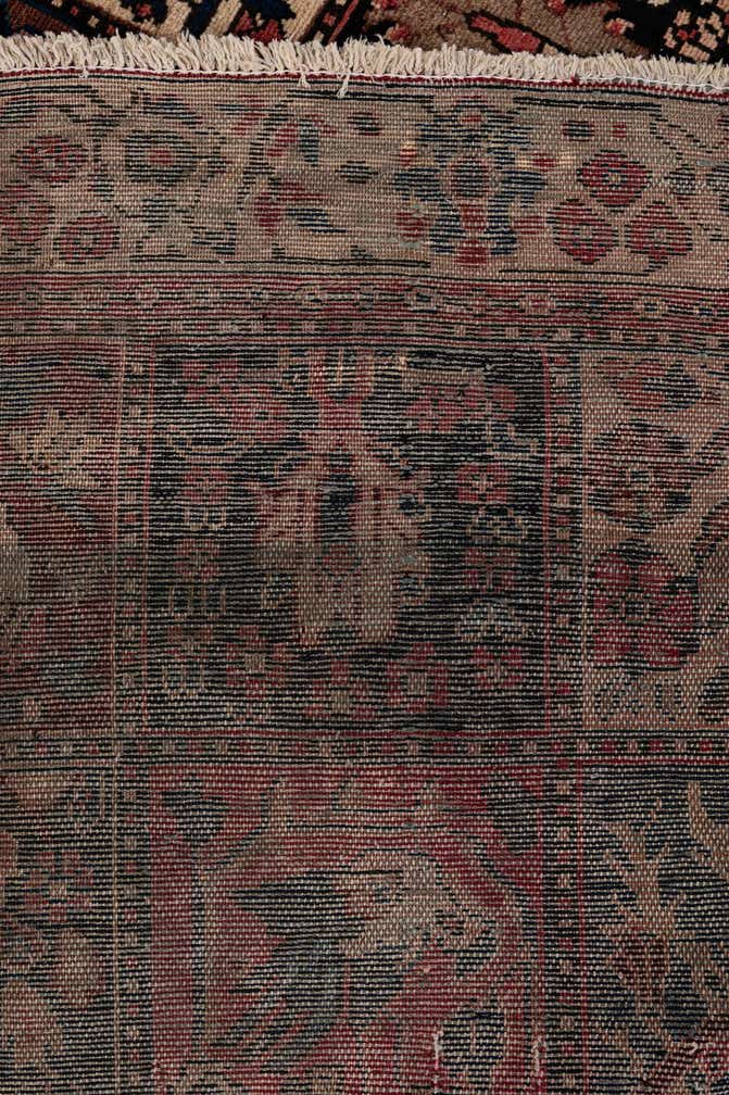 5' 1 x 9' 7 Hand Knotted Bakhtiar Persian Wool Runner Rug