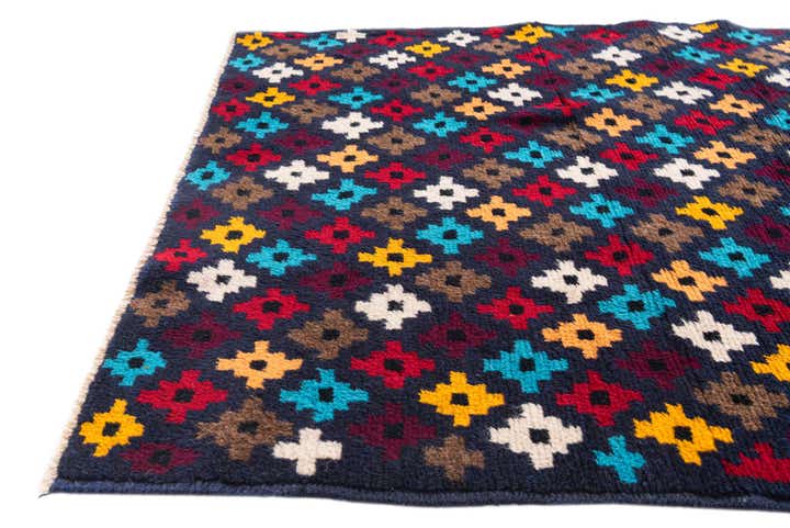 2' 10 x 10' Hand Knotted Balouch Wool Runner Rug