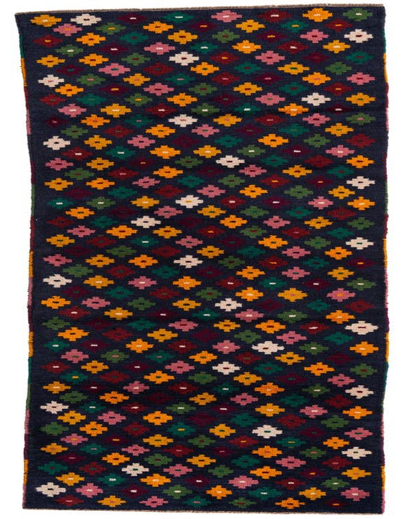 Detail image of 2' 8 x 9' 10 Hand Knotted Balouch Wool Runner Rug