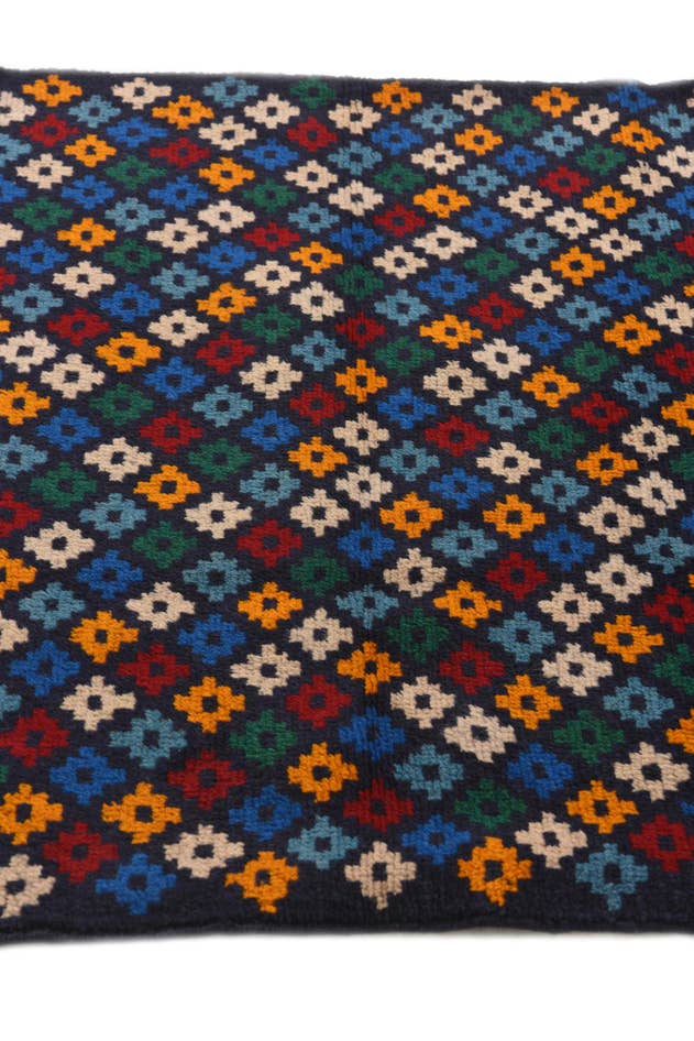 Detail image of 3' x 9' 7 Hand Knotted Balouch Wool Runner Rug