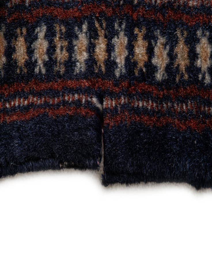 Detail image of 2' 10 x 10' 6  Hand Knotted Bokhara Oriental Wool Runner Rug