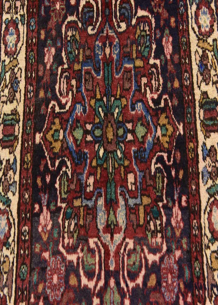 3' 7 x 10' Hand Knotted Borchelu Persian Wool Runner Rug