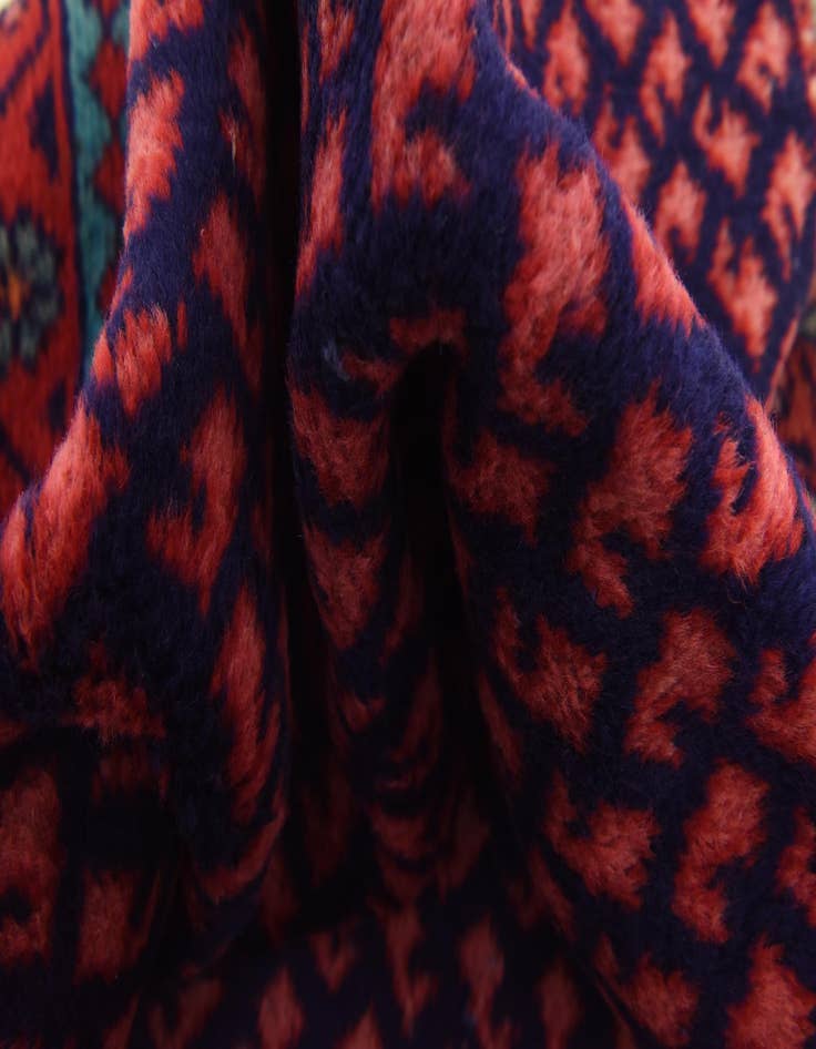 Detail image of 3' 7 x 9' 8  Hand Knotted Botemir Persian Wool Runner Rug