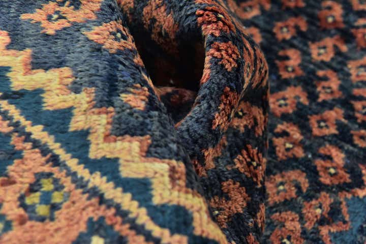 3' 5 x 10' 2 Hand Knotted Botemir Persian Wool Runner Rug