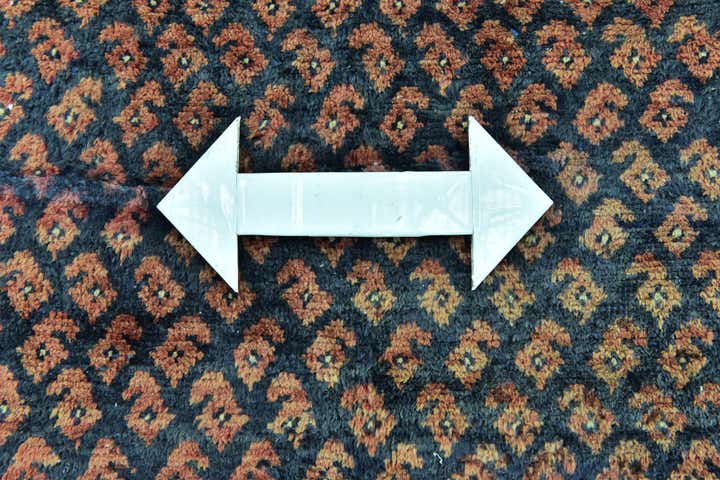 3' 5 x 10' 2 Hand Knotted Botemir Persian Wool Runner Rug