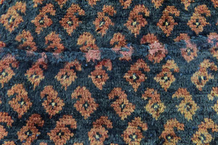 3' 5 x 10' 2 Hand Knotted Botemir Persian Wool Runner Rug