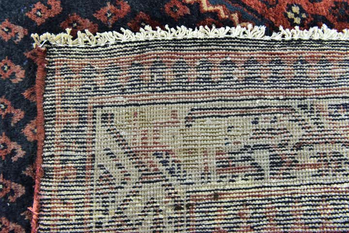 3' 5 x 10' 2 Hand Knotted Botemir Persian Wool Runner Rug