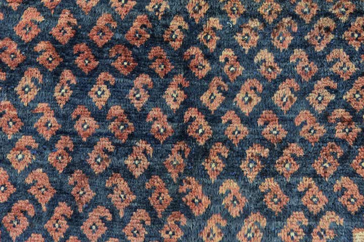 3' 5 x 10' 2 Hand Knotted Botemir Persian Wool Runner Rug