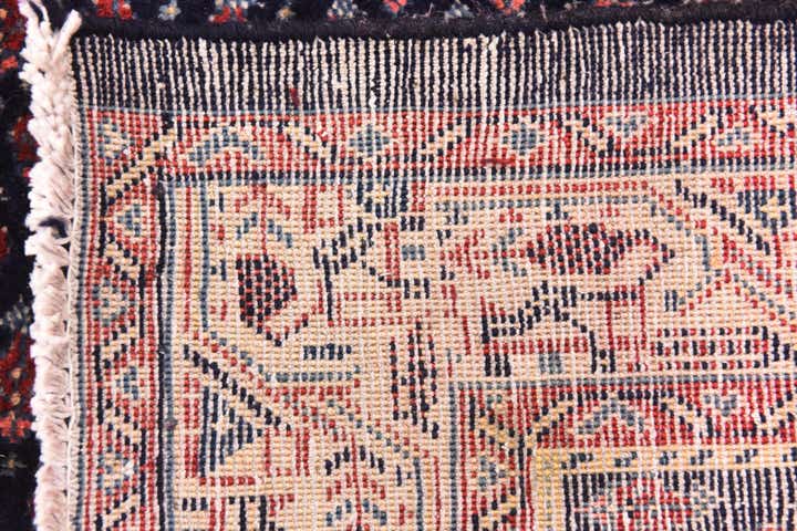 3' 7 x 10' 9 Hand Knotted Botemir Persian Wool Runner Rug