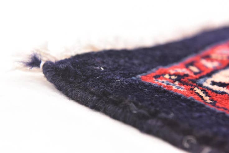 Detail image of 3' 7 x 10' 9 Hand Knotted Botemir Persian Wool Runner Rug