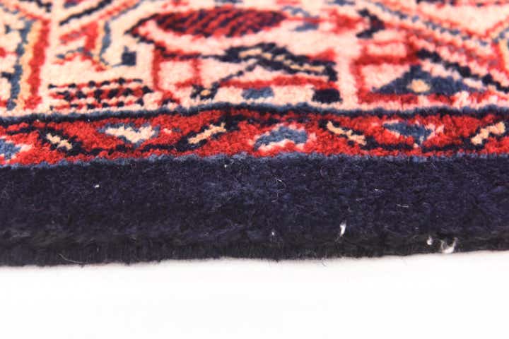 3' 7 x 10' 9 Hand Knotted Botemir Persian Wool Runner Rug