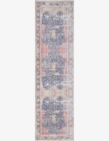 Navy Blue Boutique Runner Rug