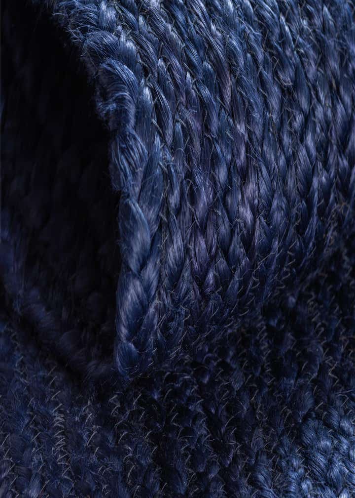 2' 7 x 6' 1 Handmade Braided Jute Runner Rug