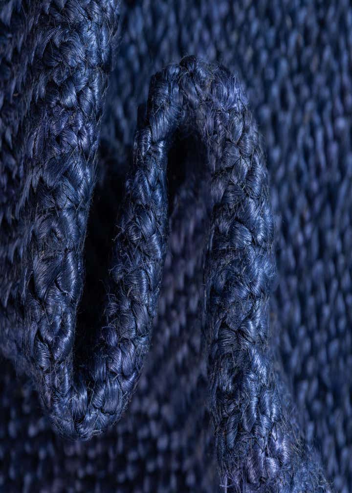 2' 7 x 6' 1 Handmade Braided Jute Runner Rug