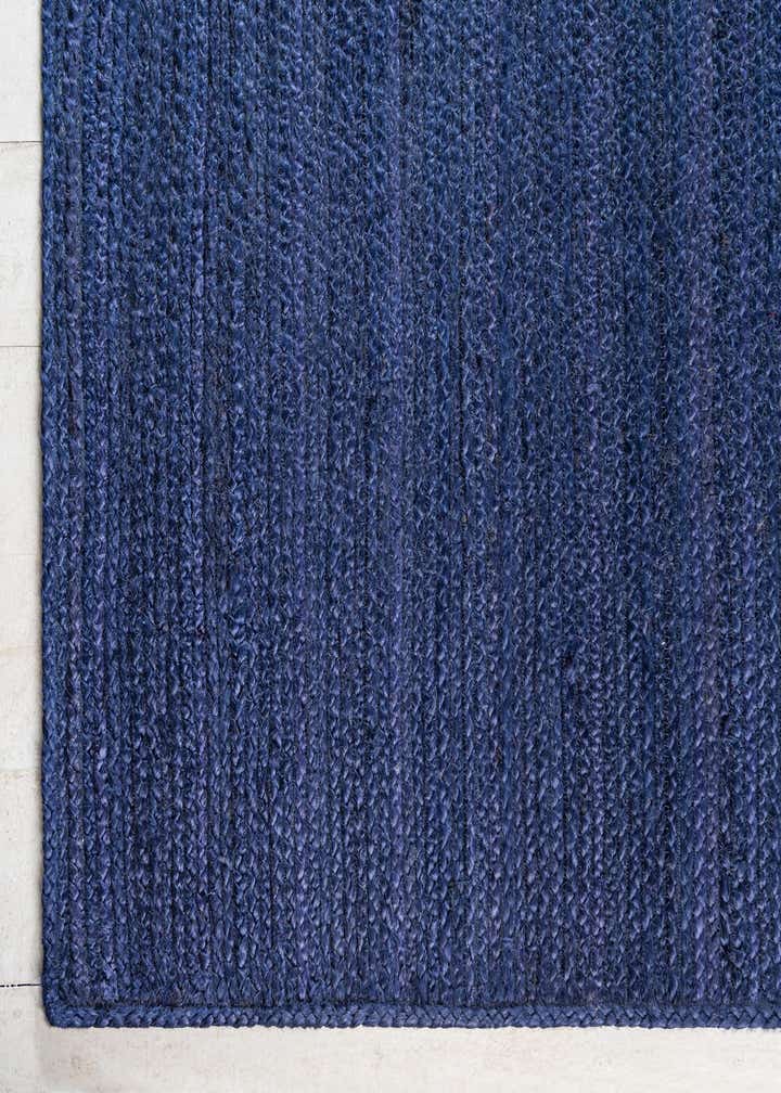 2' 7 x 6' 1 Handmade Braided Jute Runner Rug