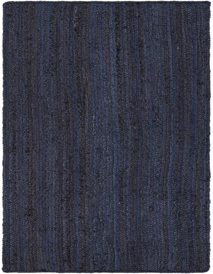 Detail image of 2' 7 x 6' 1 Handmade Braided Jute Runner Rug