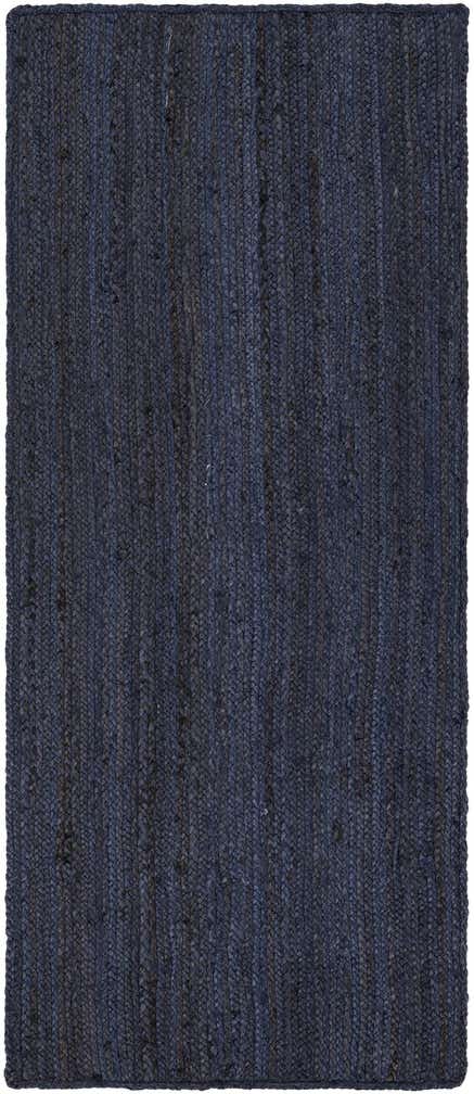 2' 7 x 6' 1 Handmade Braided Jute Runner Rug