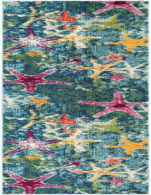Detail image of 2' x 8' Washable Capri Runner Rug