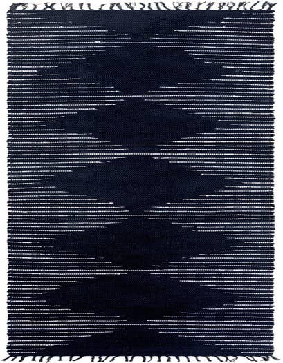 Detail image of 2' 7 x 13' 1 Hand Woven Chindi Cotton Runner Rug