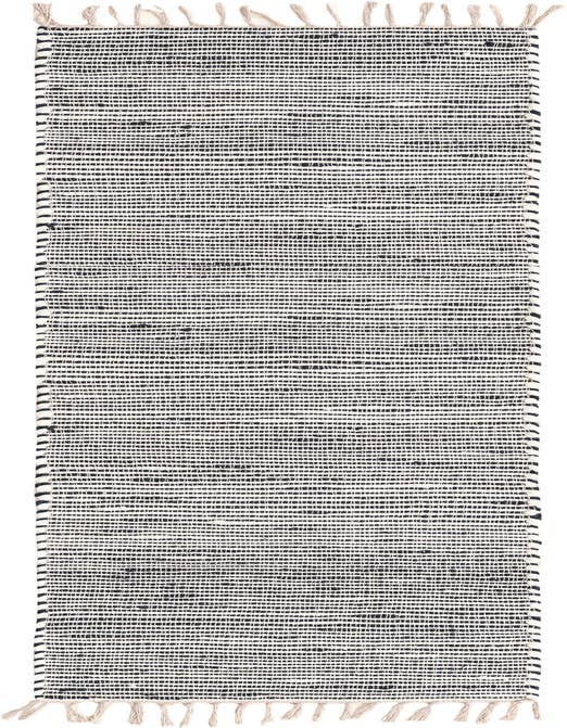Detail image of 2' 7 x 10' Hand Woven Chindi Jute Runner Rug