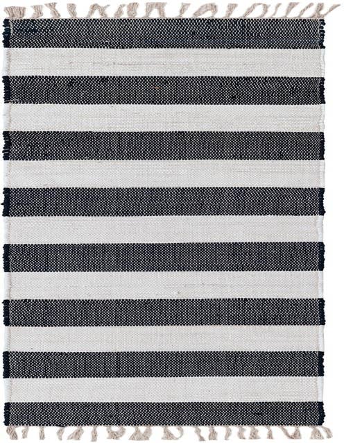 Detail image of 2' 2 x 8' Hand Woven Chindi Rag Runner Rug