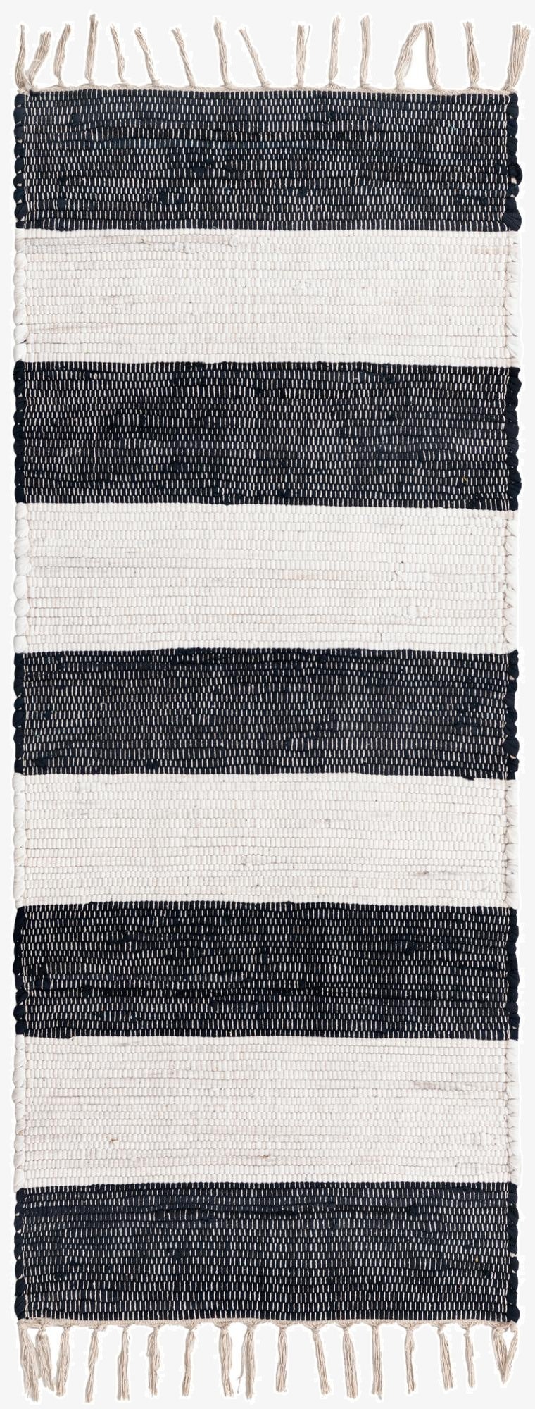 2' x 5' 1  Hand Woven Chindi Rag Runner Rug