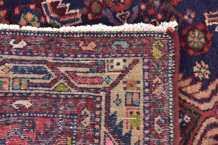 3' 8 x 9' 10 Hand Knotted Darjazin Persian Wool Runner Rug
