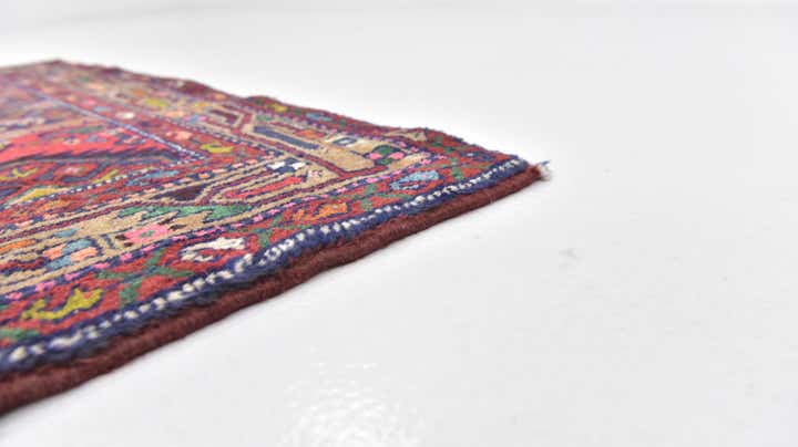 3' 8 x 9' 10 Hand Knotted Darjazin Persian Wool Runner Rug