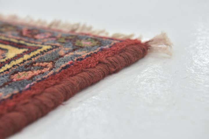 3' 9 x 11' Hand Knotted Darjazin Persian Wool Runner Rug