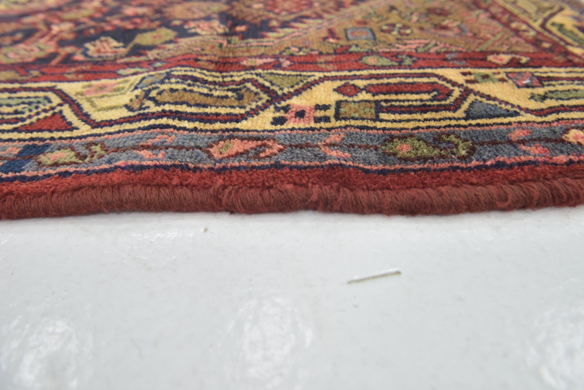 3' 9 x 11' Hand Knotted Darjazin Persian Wool Runner Rug