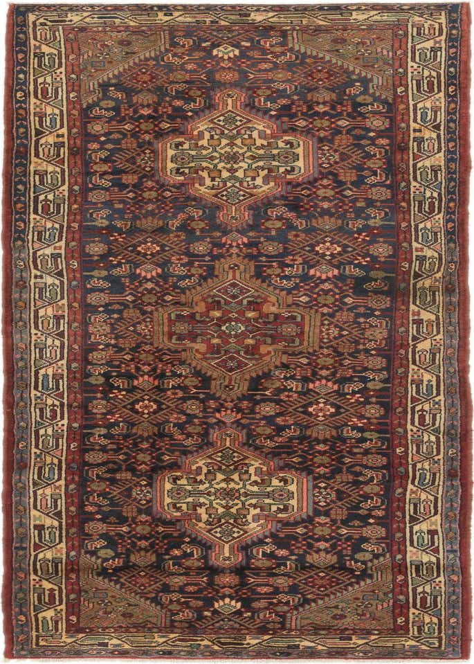 3' 9 x 11' Hand Knotted Darjazin Persian Wool Runner Rug