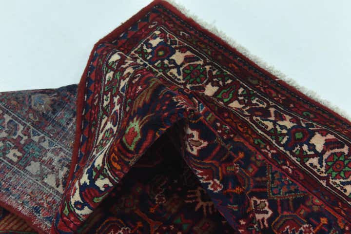 4' 5 x 11' Hand Knotted Darjazin Persian Wool Runner Rug