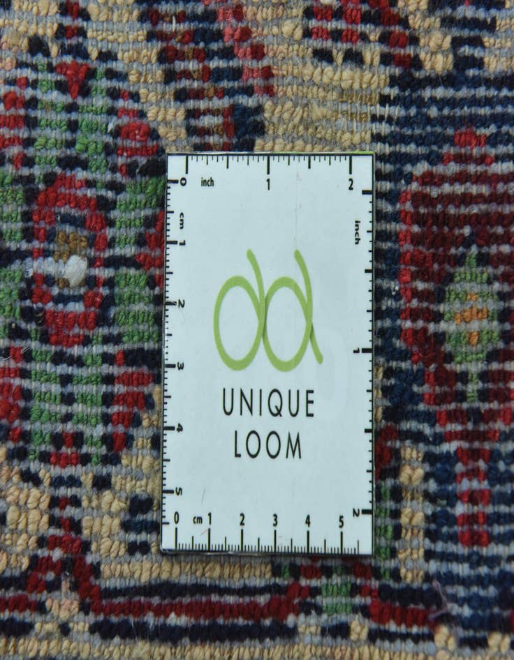 Detail image of 4' 5 x 11'  Hand Knotted Darjazin Persian Wool Runner Rug