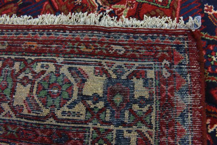 4' 5 x 11' Hand Knotted Darjazin Persian Wool Runner Rug