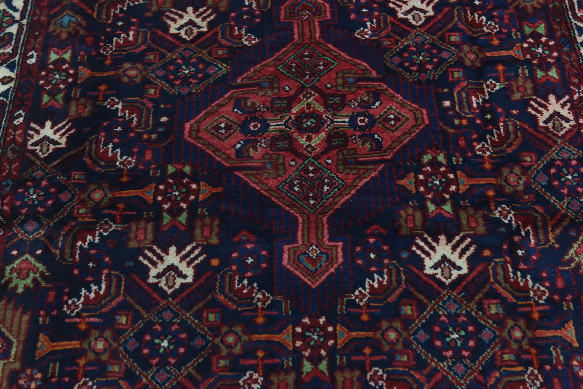 135cm x 335cm anudado a mano Darjazin Alfombra Persa Lana Pasillera