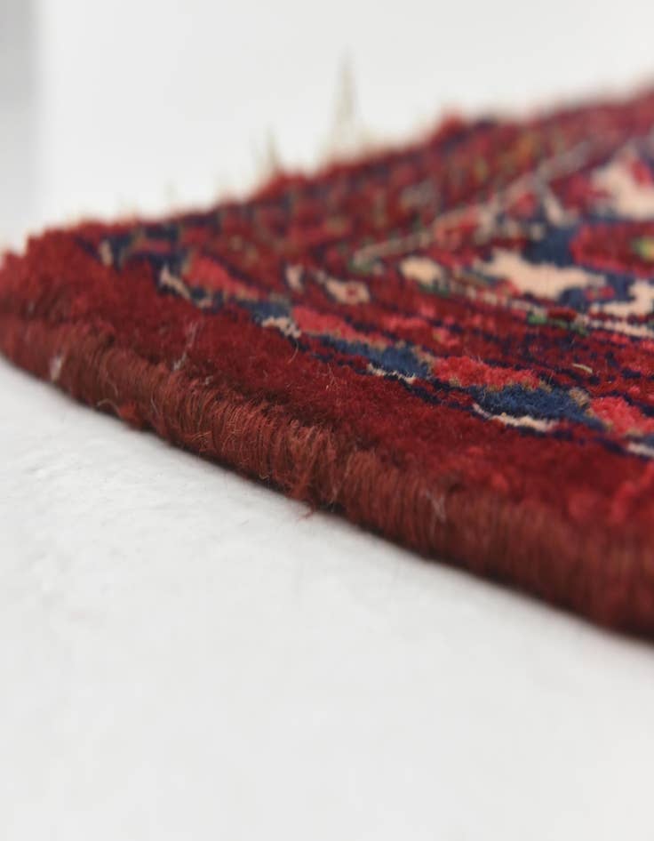 Detail image of 4' 5 x 11'  Hand Knotted Darjazin Persian Wool Runner Rug