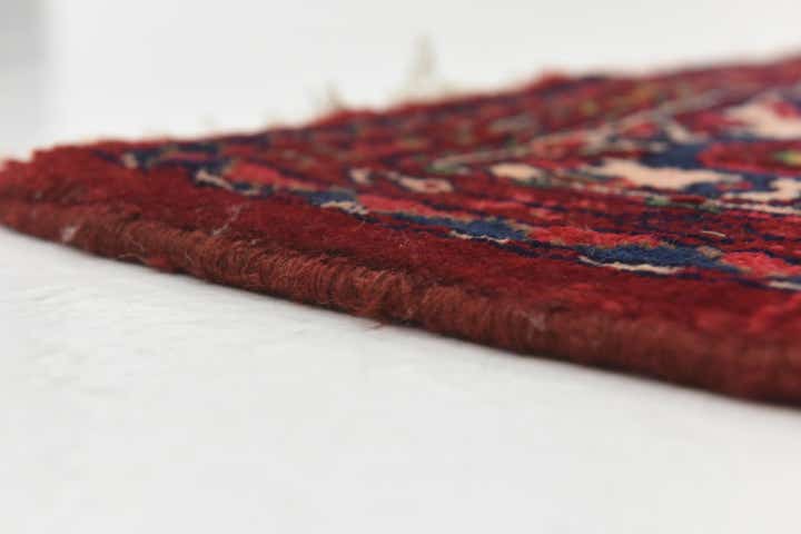 4' 5 x 11' Hand Knotted Darjazin Persian Wool Runner Rug