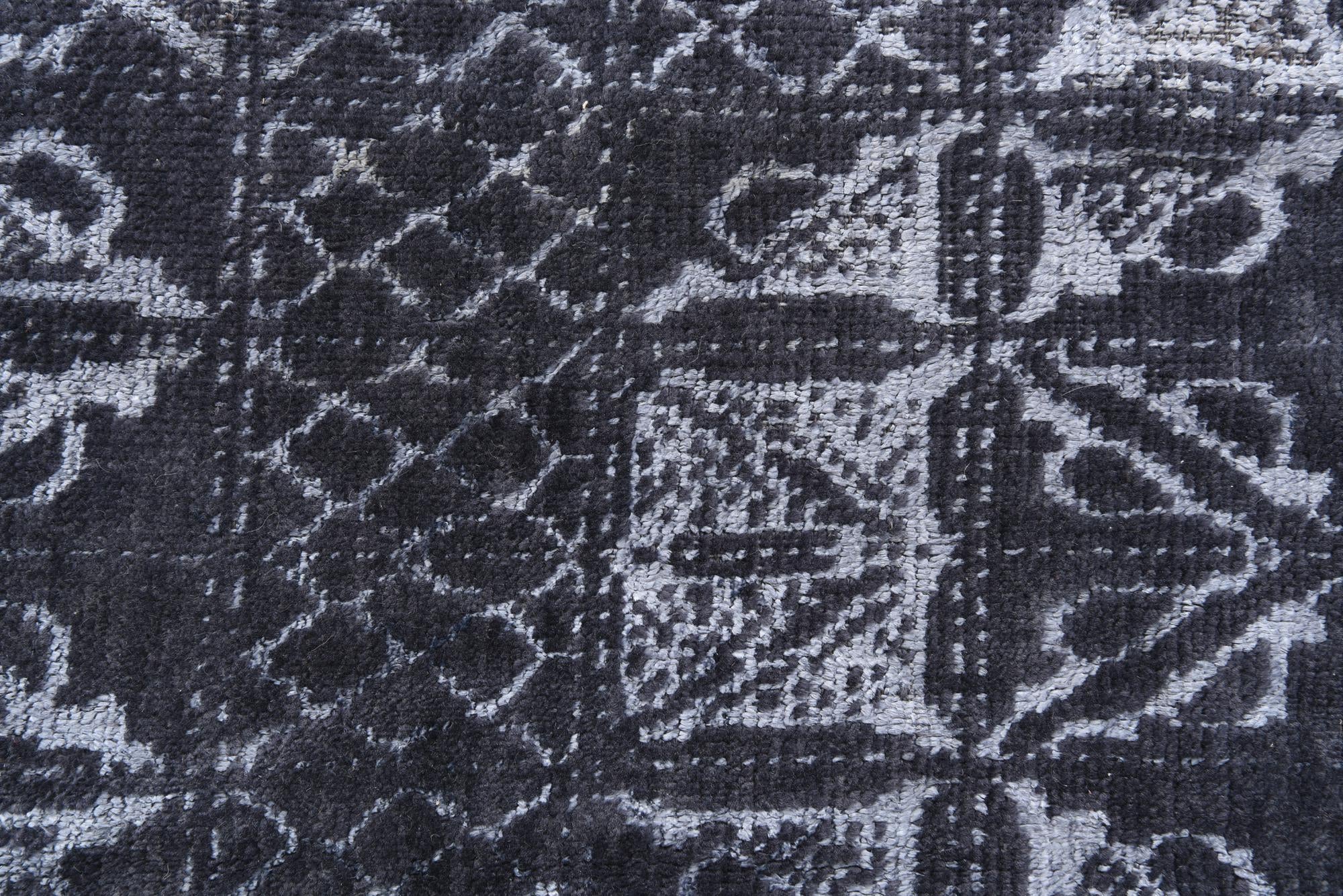 2' 8 x 8' 6 Hand Knotted Darya Runner Rug