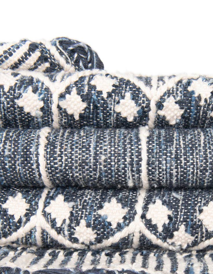 Detail image of 2' 2 x 8' 2  Washable Eco Bohemian Indoor / Outdoor Runner Rug