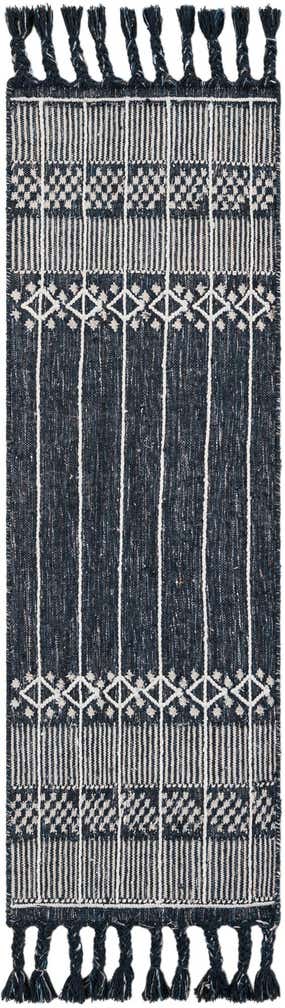 2' 2 x 6' 7 Easy-Clean Eco Bohemian Indoor / Outdoor Runner Rug