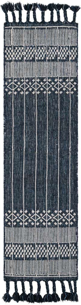 2' 2 x 8' 2 Easy-Clean Eco Bohemian Indoor / Outdoor Runner Rug