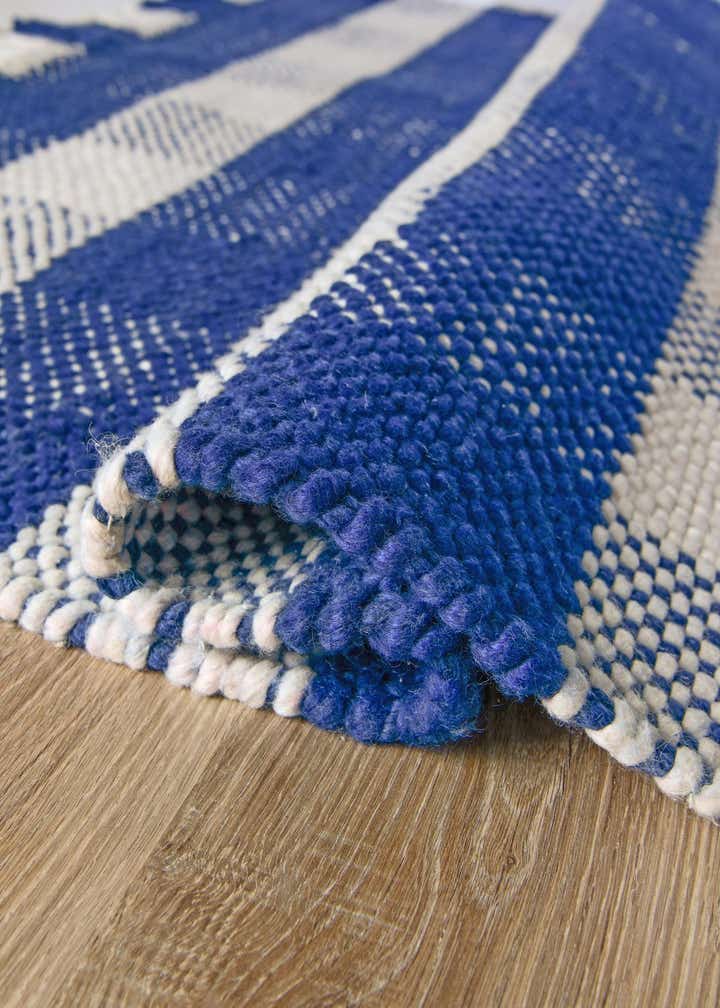 2' x 6' Easy-Clean Eco Plaid Washable Indoor / Outdoor Runner Rug