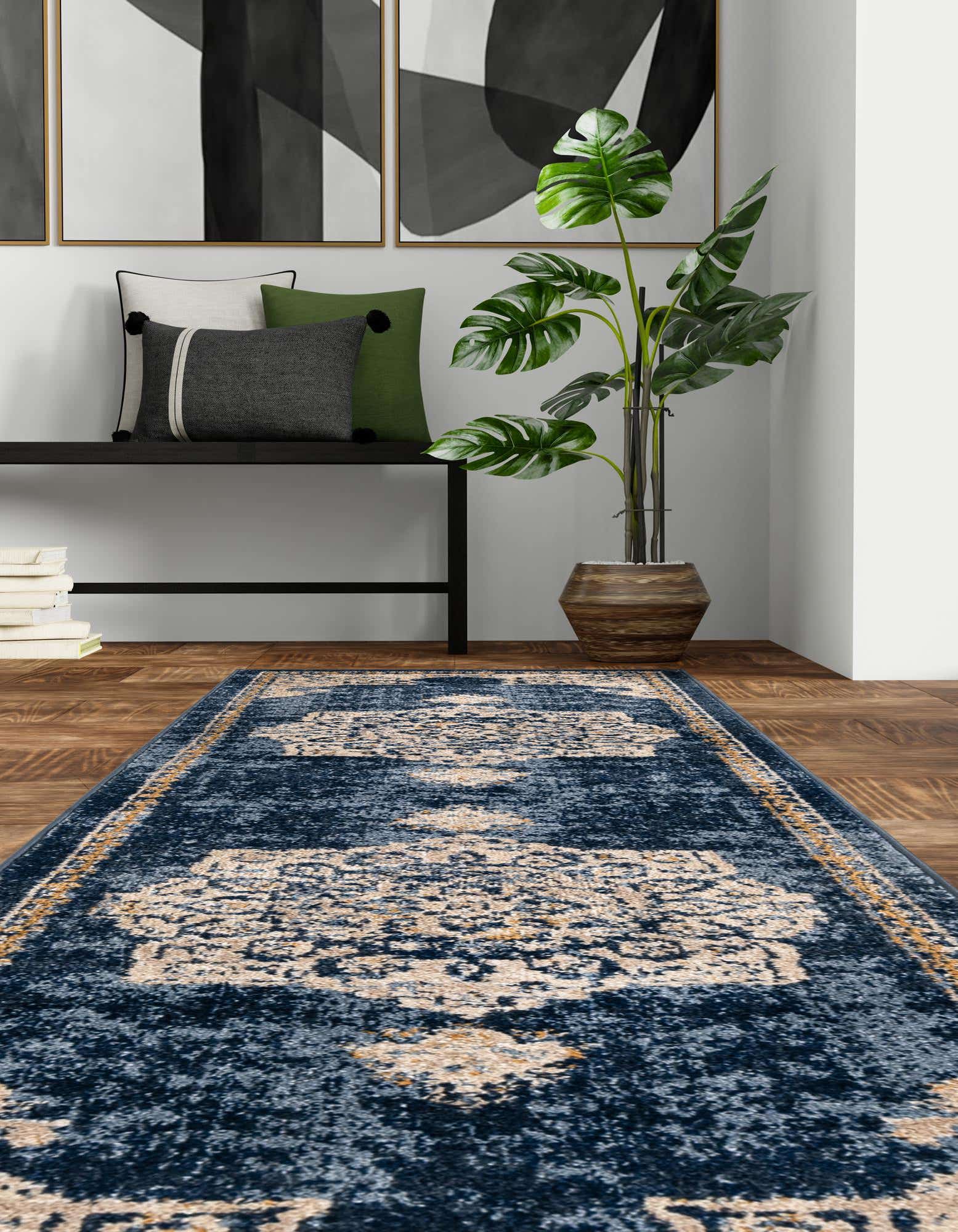 Detail image of 62cm x 185cm Arcadia Runner Rug