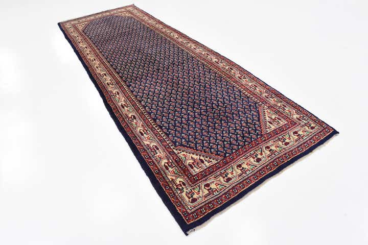 3' 8 x 10' 8 Hand Knotted Farahan Persian Wool Runner Rug