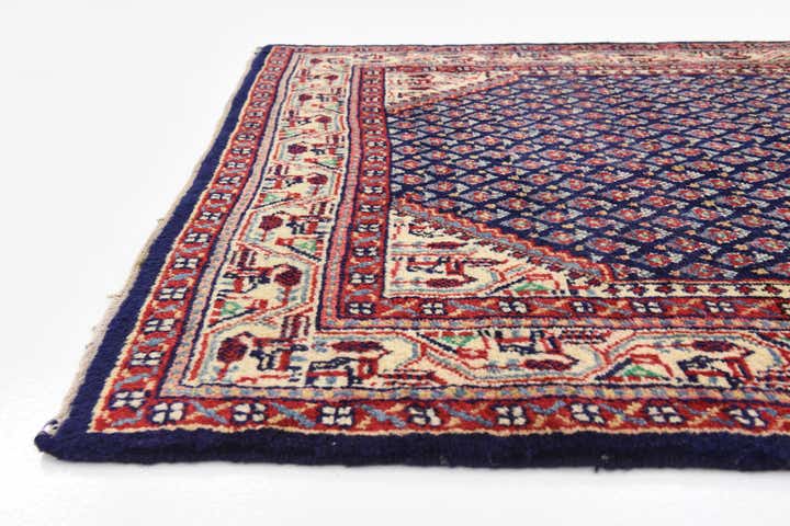 3' 8 x 10' 8 Hand Knotted Farahan Persian Wool Runner Rug